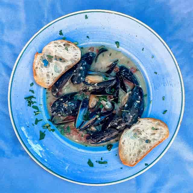 COZZE IN PADELLA.