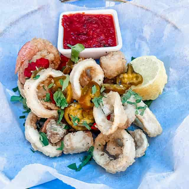 CALAMARI AGRO DOLCE.